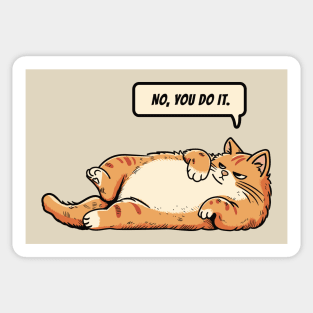 No You Do It Sticker